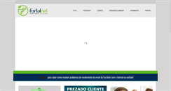Desktop Screenshot of fortalnet.com.br