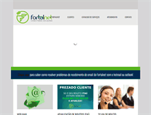 Tablet Screenshot of fortalnet.com.br